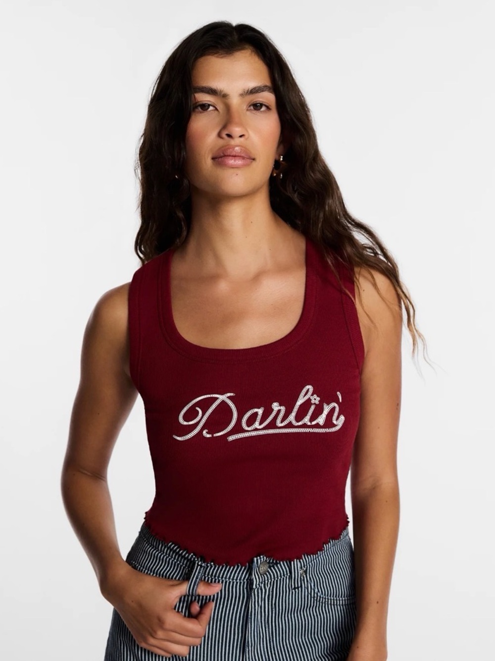 Kacey Lee Musgraves Women's Darlin Graphic Cutaway Tank Top, Size L